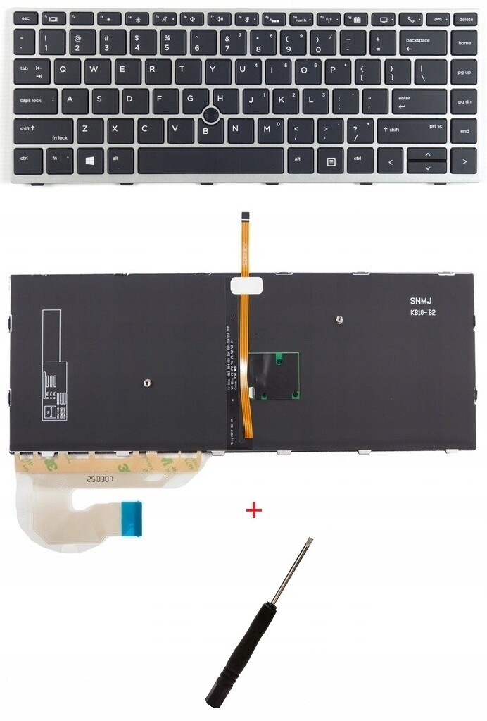 Klávesnice pro notebook Hp Elitebook 840 G5 840 G6 745 G5 Led Podsvícená