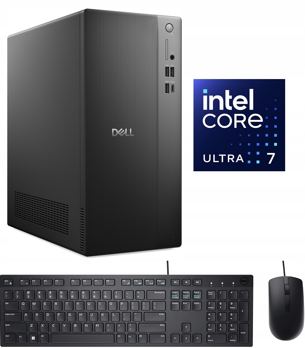 Počítač Dell Tower ECT1250 Ultra 7 265 64GB SSD1024GB Intel Graphics W11