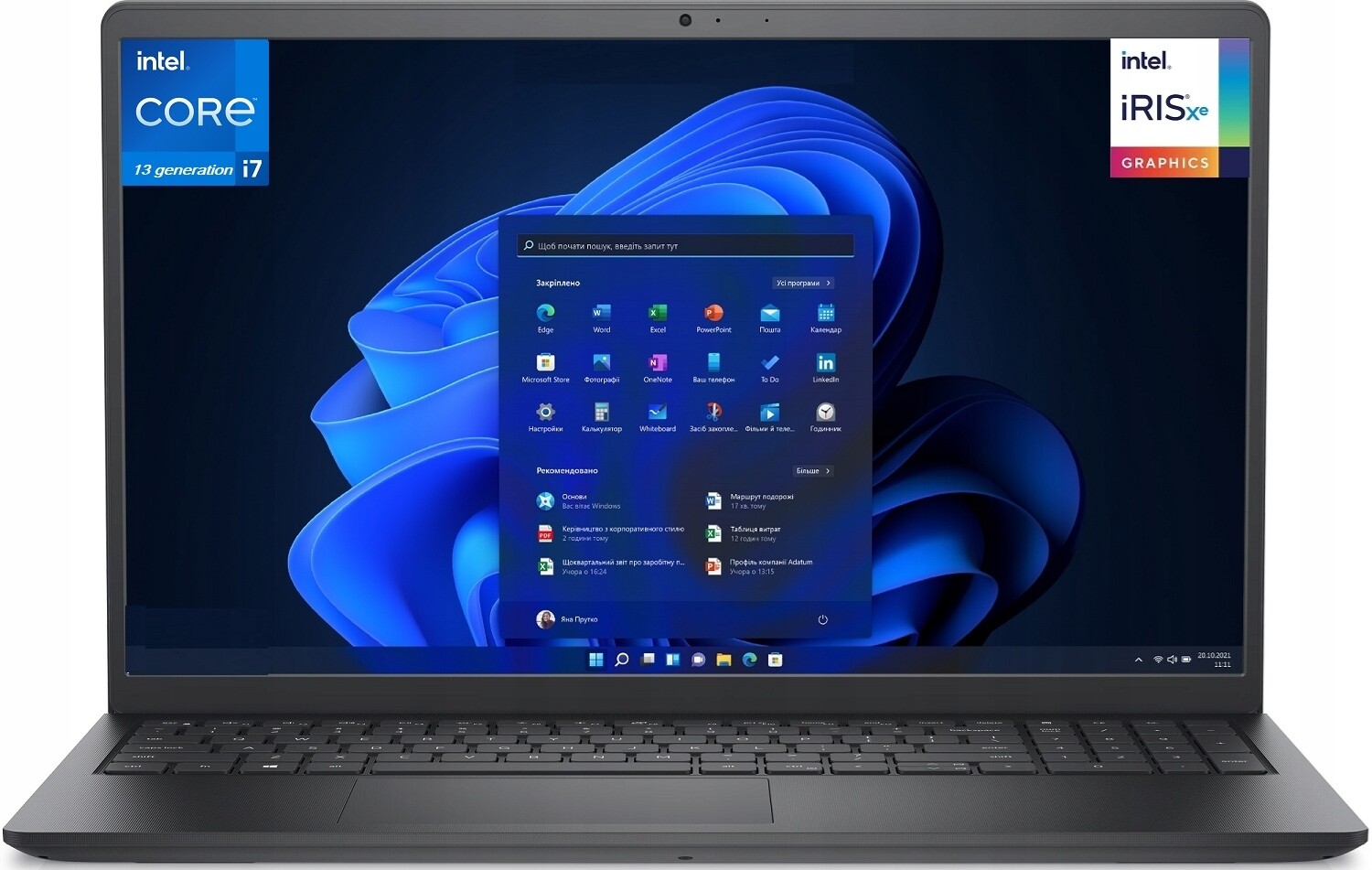 Notebook Dell 15 DC15250 15.6