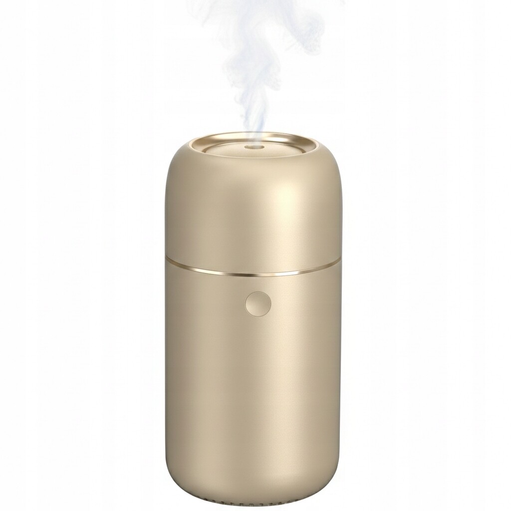 Difuzér na oleje Tichý parfém Přenosný aromatizér zlatý