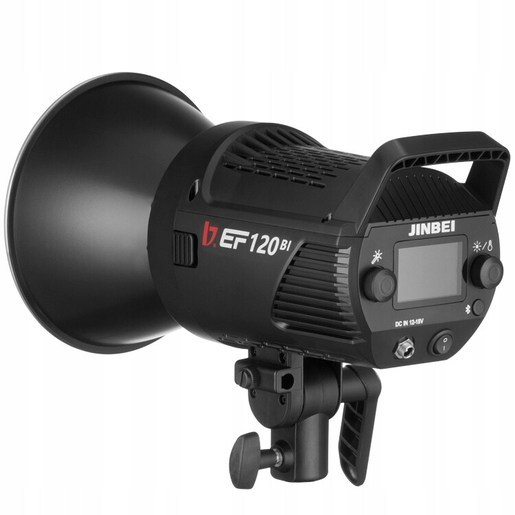 Led lampa Jinbei EF-120BI 2700-6500K foto video do filmového studia světlo