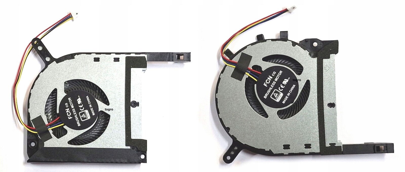 2 Ks Nové Originální Ventilátory Asus FX505 FX506 FX705 FX86 Cpu a Gpu