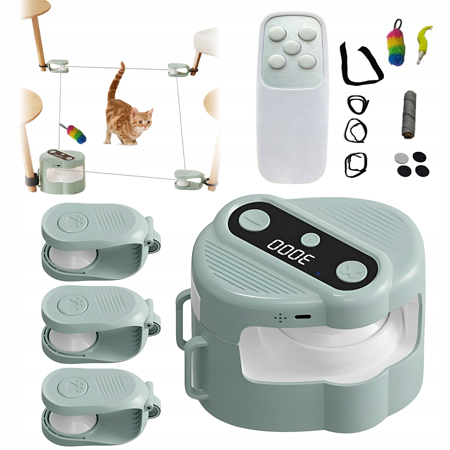 Interaktivní Hračka Pro Kočky Zvuk Ptáka Pilot Dárek Pro Koťata