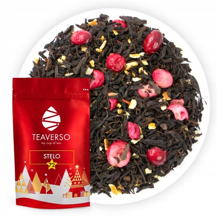 Čaj Černý Zimní Teaverso Stelo 50 g