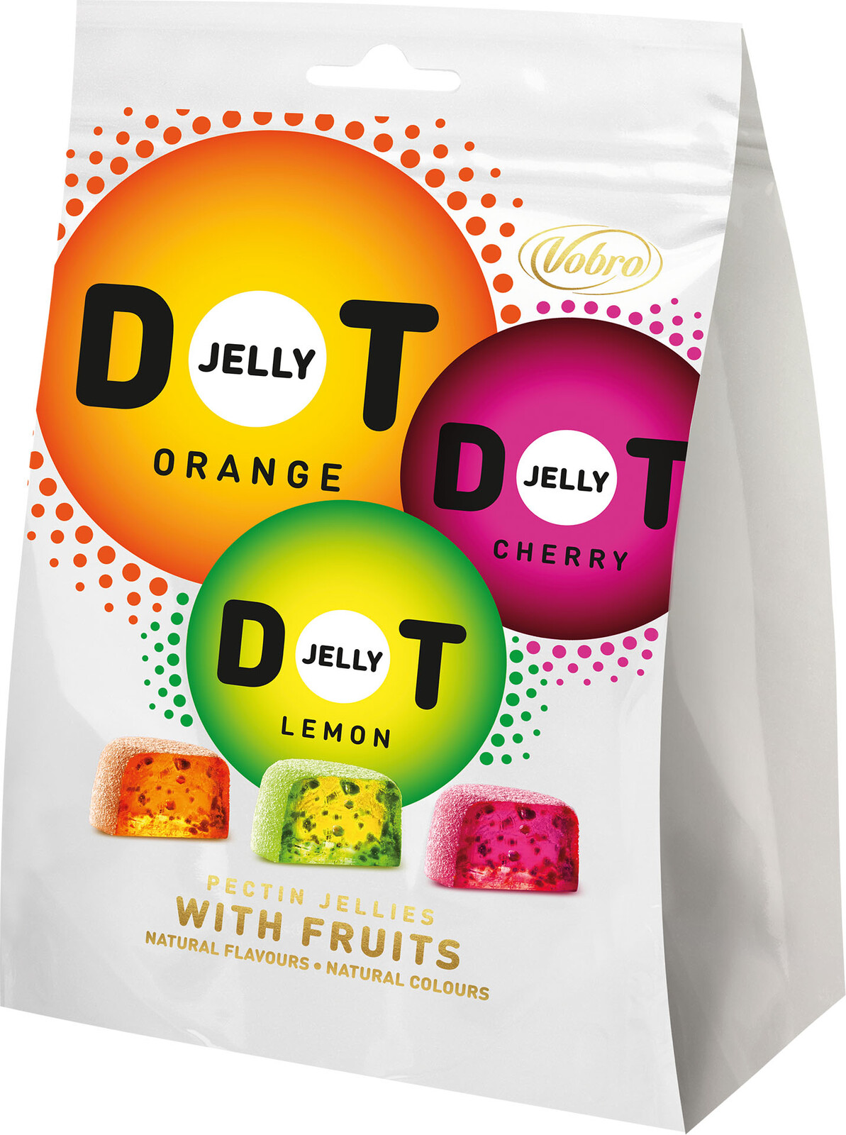 4x Vobro Jelly Dot 200g