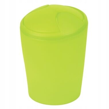 Odpadkový koš Spirella Move 2 l s panty, zelený