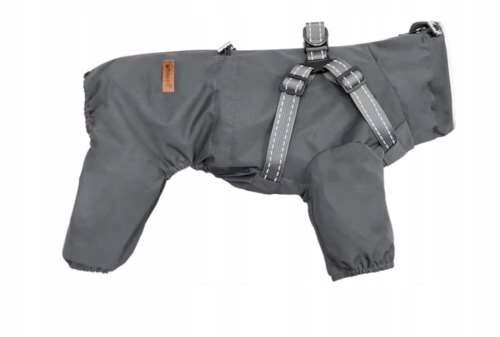 Bunda Pro Psa s řemínky voděodolná šedá M