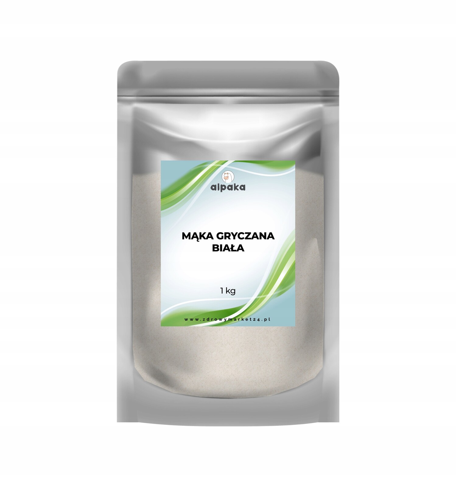 5x Pohanková mouka bílá 1 kg Alpaka