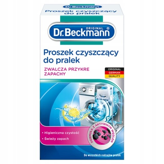 4x Dr. Beckmann Čisticí prášek pro pračky