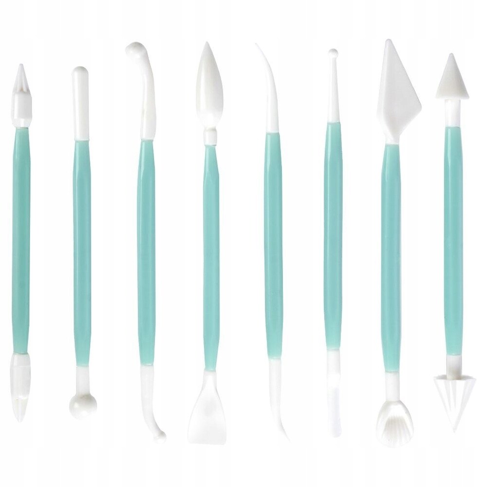 Špachtle na zdobení dortů 8 dílů