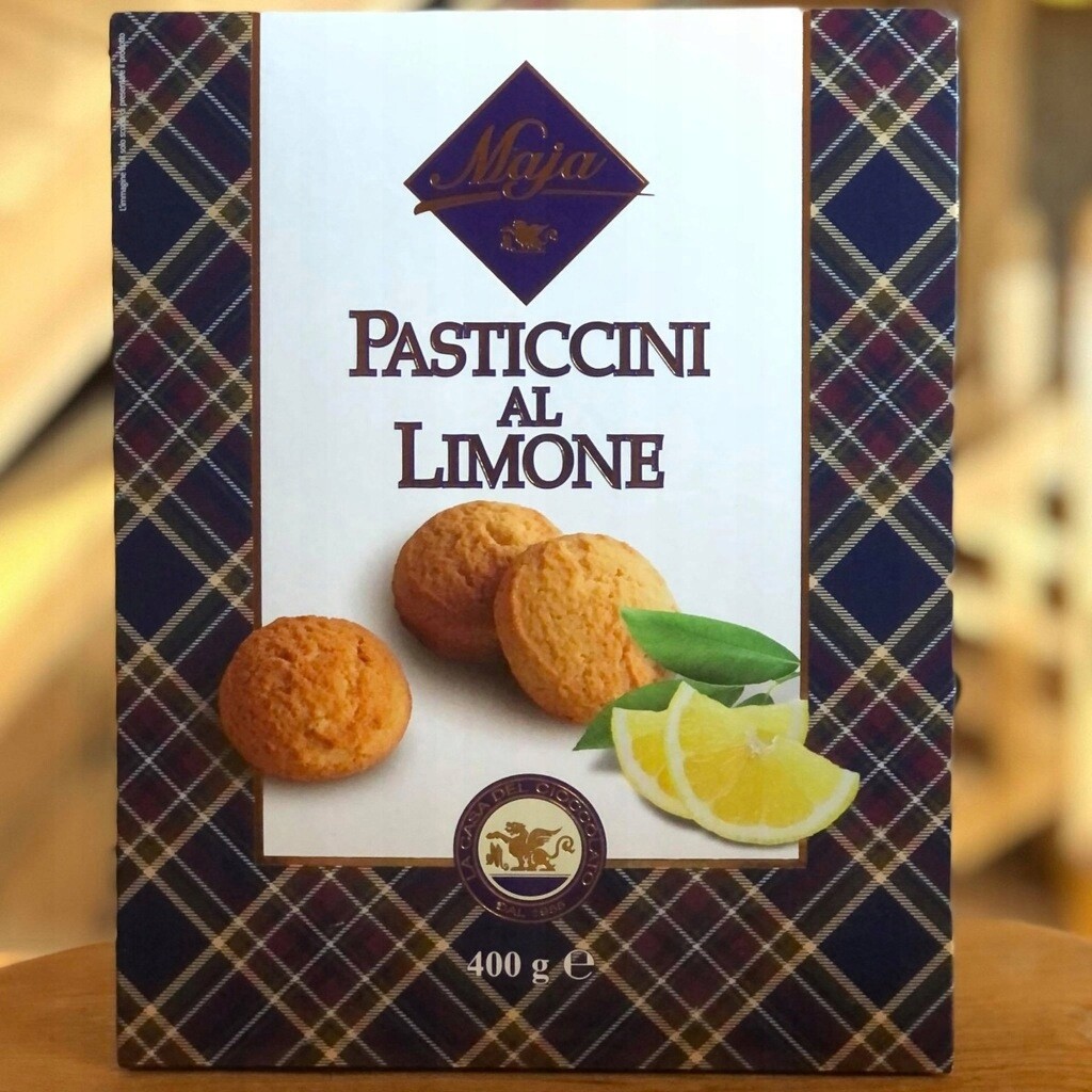 4x Italské citronové sušenky Pasticcimi al Limone Maja 400 g