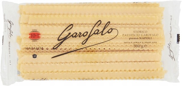 5X Garofalo Mafalde Lunghe 500 Gr č.10 italský těstoviny