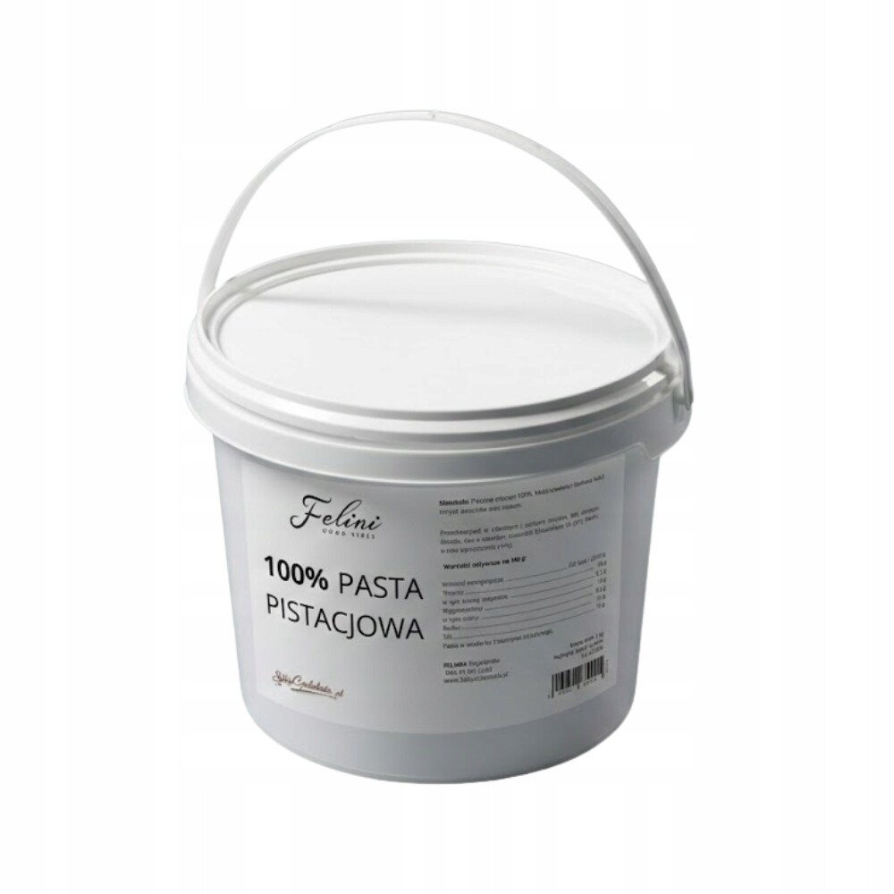 Felini Pistáciová pasta 100% z pražených pistácií 1 kg kbelík