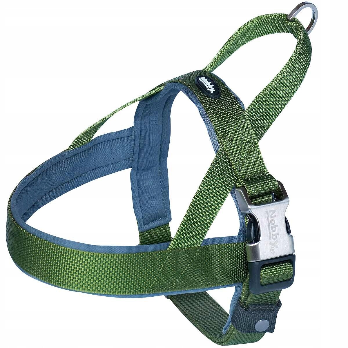 Norské postroje Nobby Classic Preno Royal Premium M/L Zelené