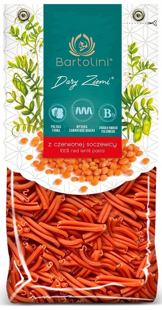 5x Bartolini Dary Země Těstoviny Casarece tzv. Červený cop 100% 250g