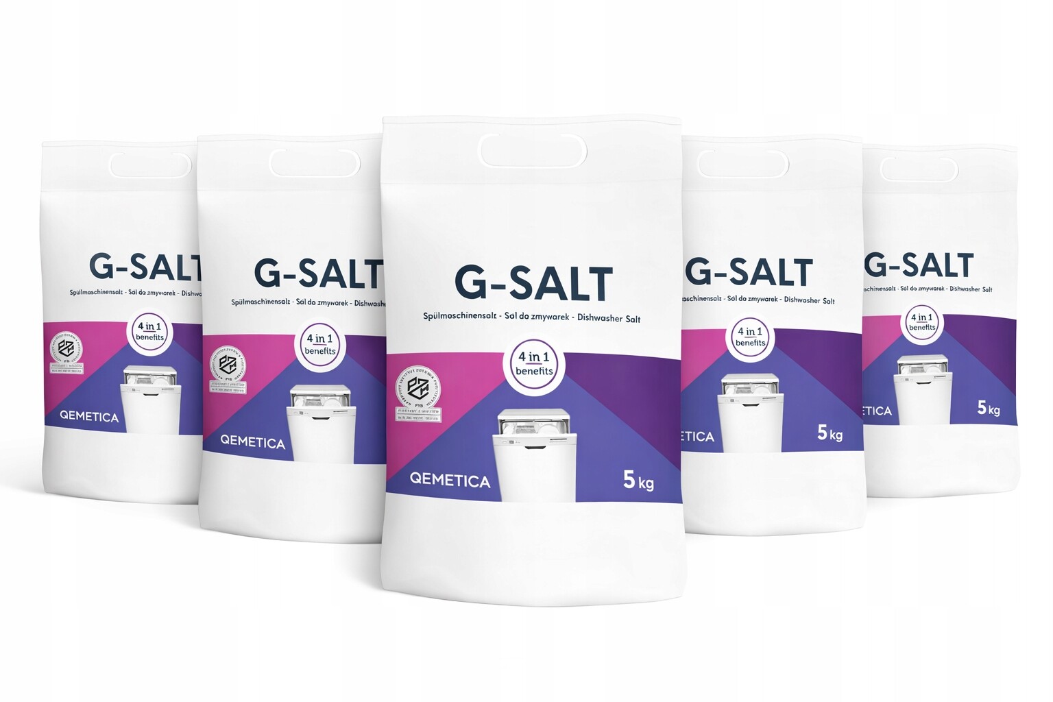 Sůl do myčky Ciech Solný granulát G-salt Certifikát 5x5 kg