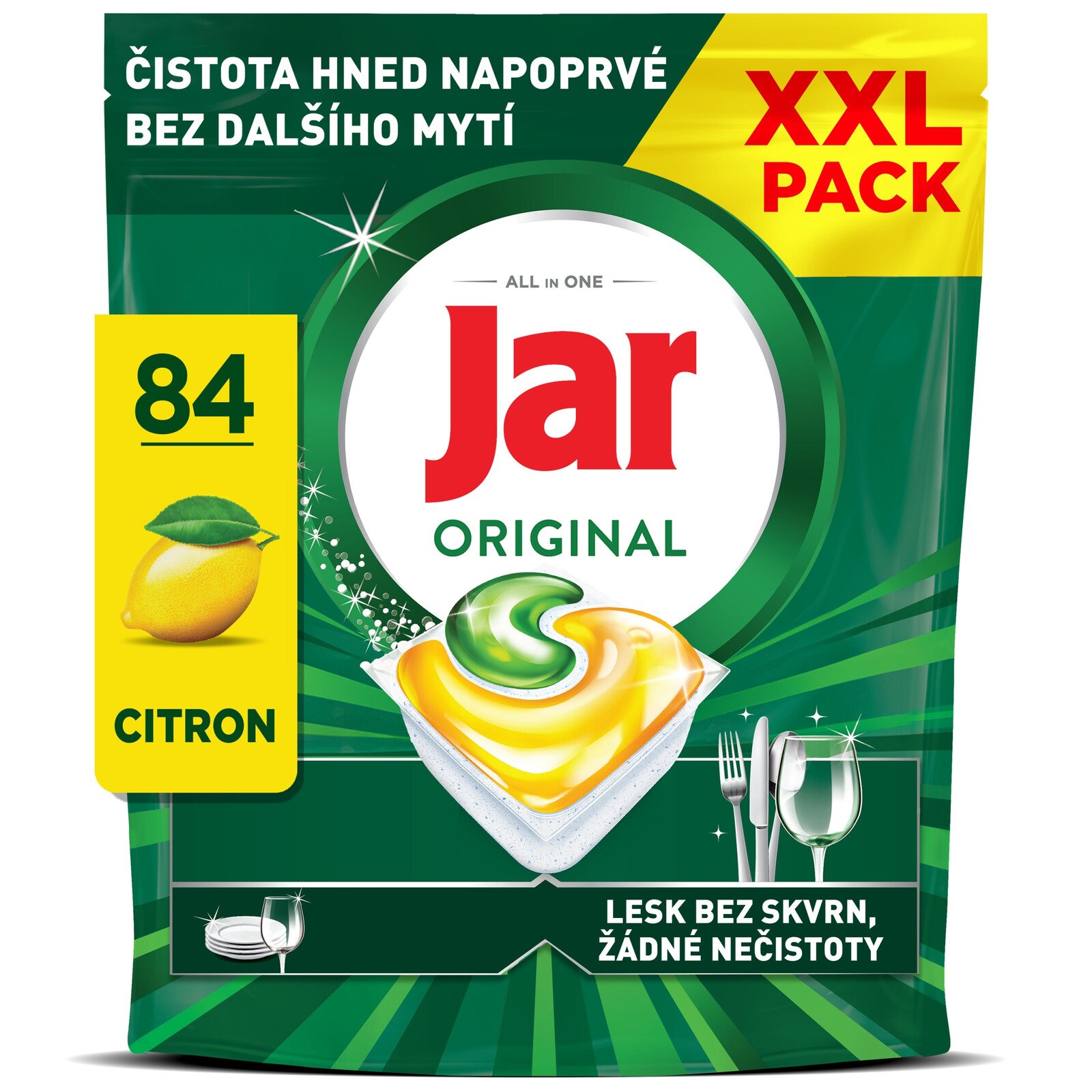 Jar Original Lemon tablety do myčky 84 ks