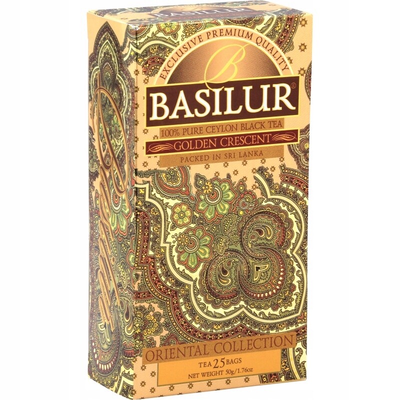 Čaj – sáček Golden Crescent 25 x 2 g Basilur