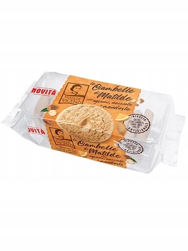 4x Matilde Vicenzi Le Ciambelle 200 g křehké sušenky s citrusy