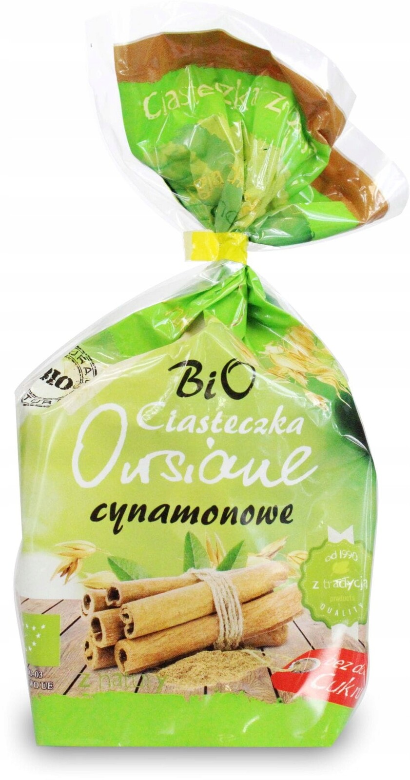 4x Skořicové ovesné sušenky B/c Bio 150 g