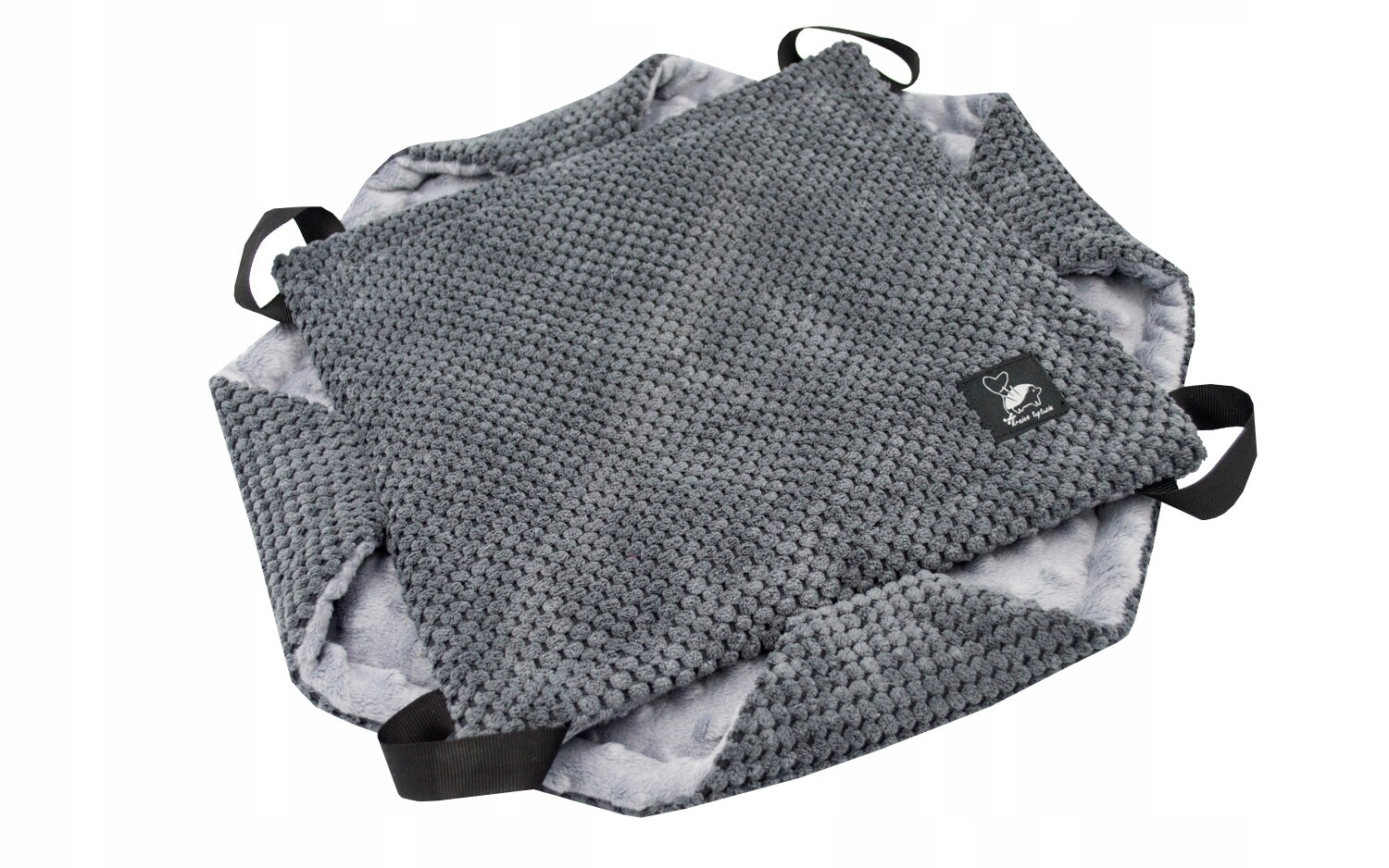 Houpací Síť Medová Plástev Závěsný Domeček Šedý Dot Pro Hlodavce Krysa Koše