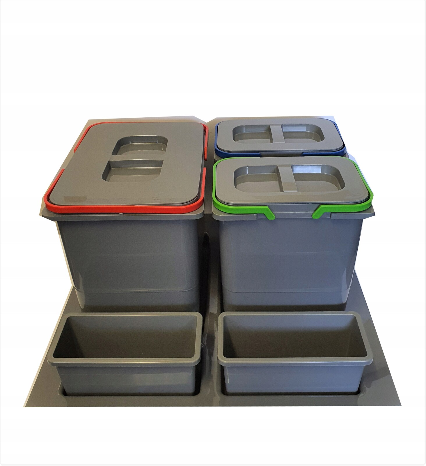 Sada 3 X Odpadkových Košů Na Tříděný Odpad