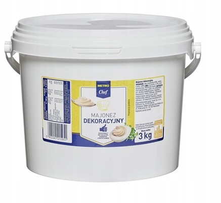 Metro Chef Dekorativní majonéza 3 kg