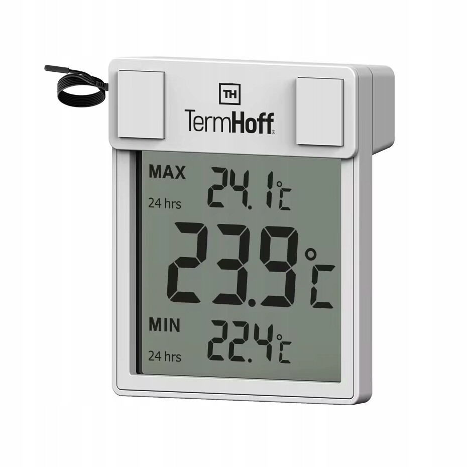 Teploměr Venkovní Okenní senzor Elektronický Sonda TermHoff THM-05