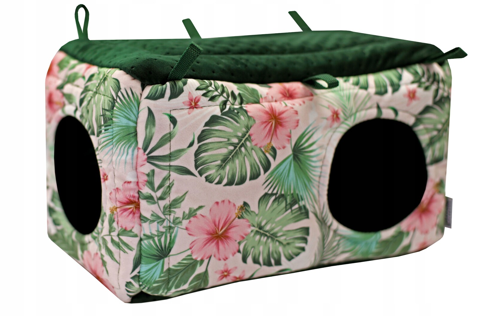 Dvojitý Rohový Domek S Dvěma Levými Vchody Ibiškový Květ Pro Hlodavce