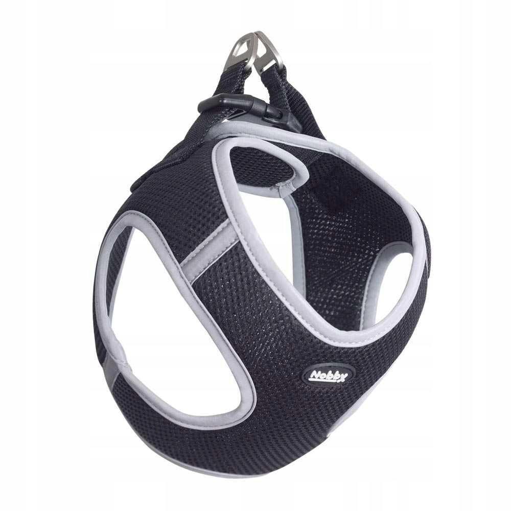 Postroj pro psa Nobby Delight M obvod hrudníku: 38-43 cm, obvod pasu: 45-50 cm Černý