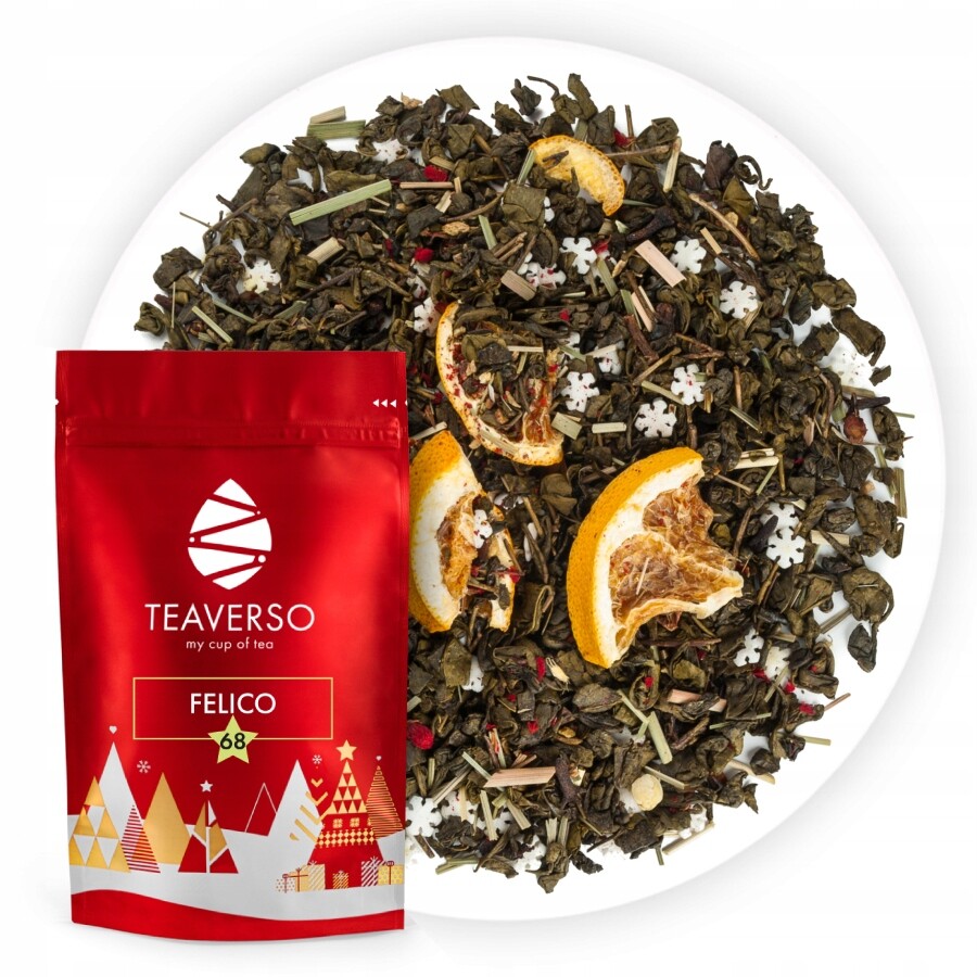 Čaj Zelený zimní Teaverso Felico 50 g