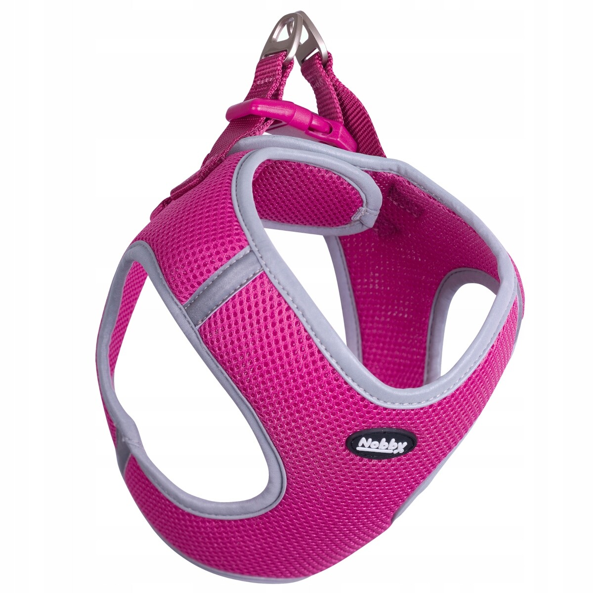 Postroj pro psa Nobby Delight L klec: 40-45 cm, pas: 50-55 cm Malinový