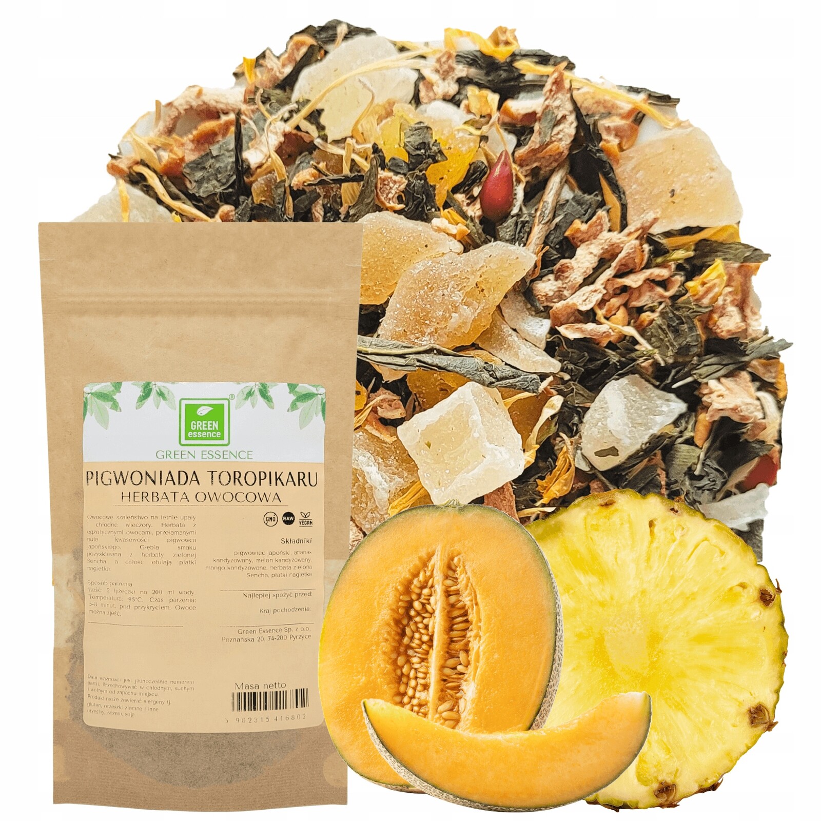 Čaj Pigwoniada Toropikaru 50 g kdoulovec ananas mango meloun