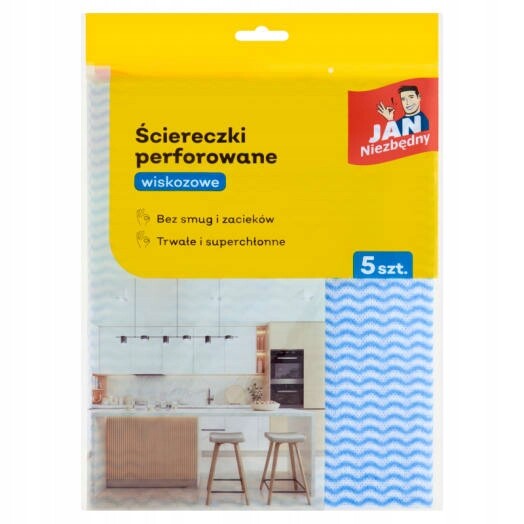 7 x Jan Niezbędny Perforované utěrky 5 ks