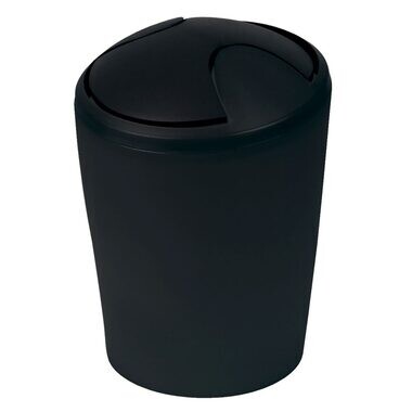 Odpadkový koš Spirella Move výklopný 2 l černý