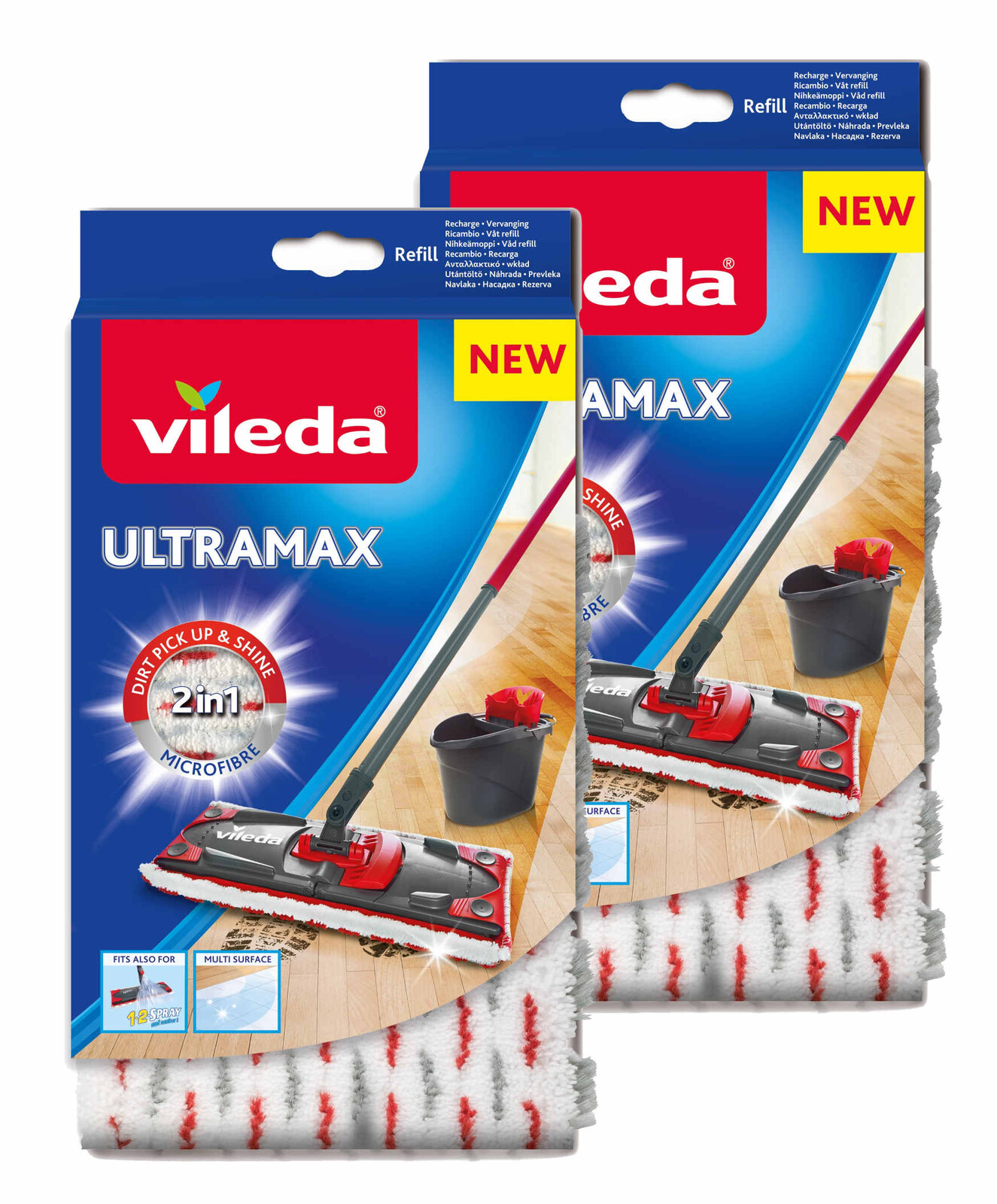 Vložka do mopu plochá Vileda 2X143807