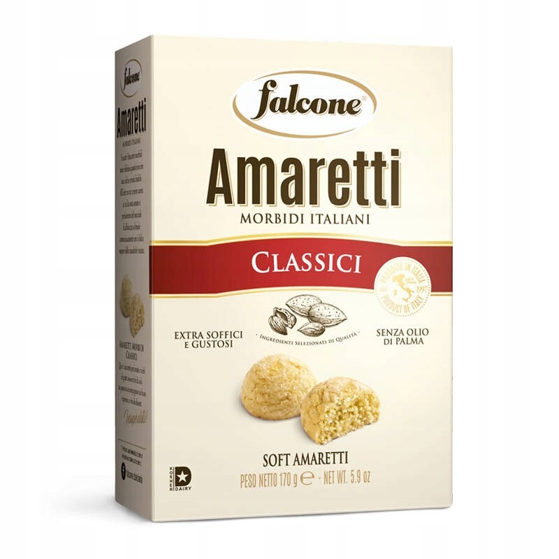 4x Sušenky Amaretti Classici 170 g Falcone