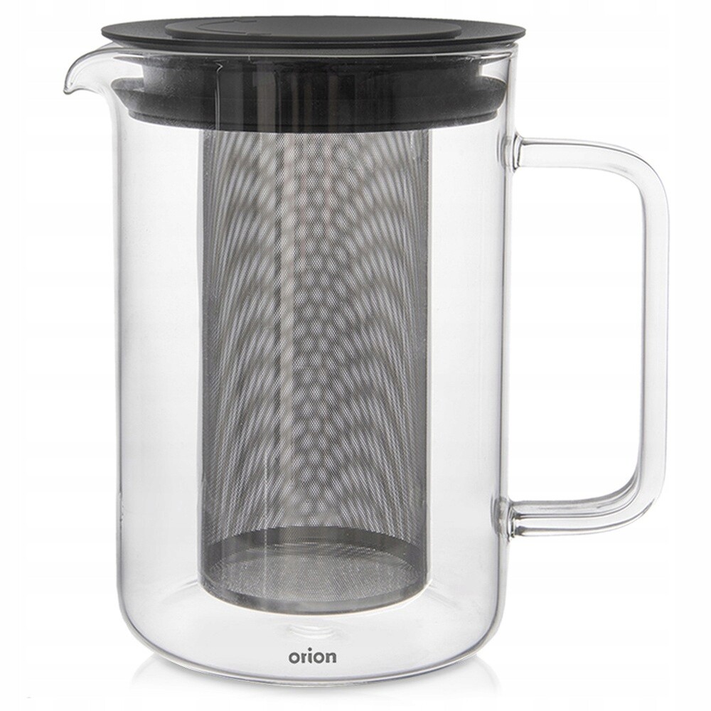 Čajová Konvice Se Sítkem Na Čaj Skleněný Žáruvzdorný Sítko Velký 1,55 L