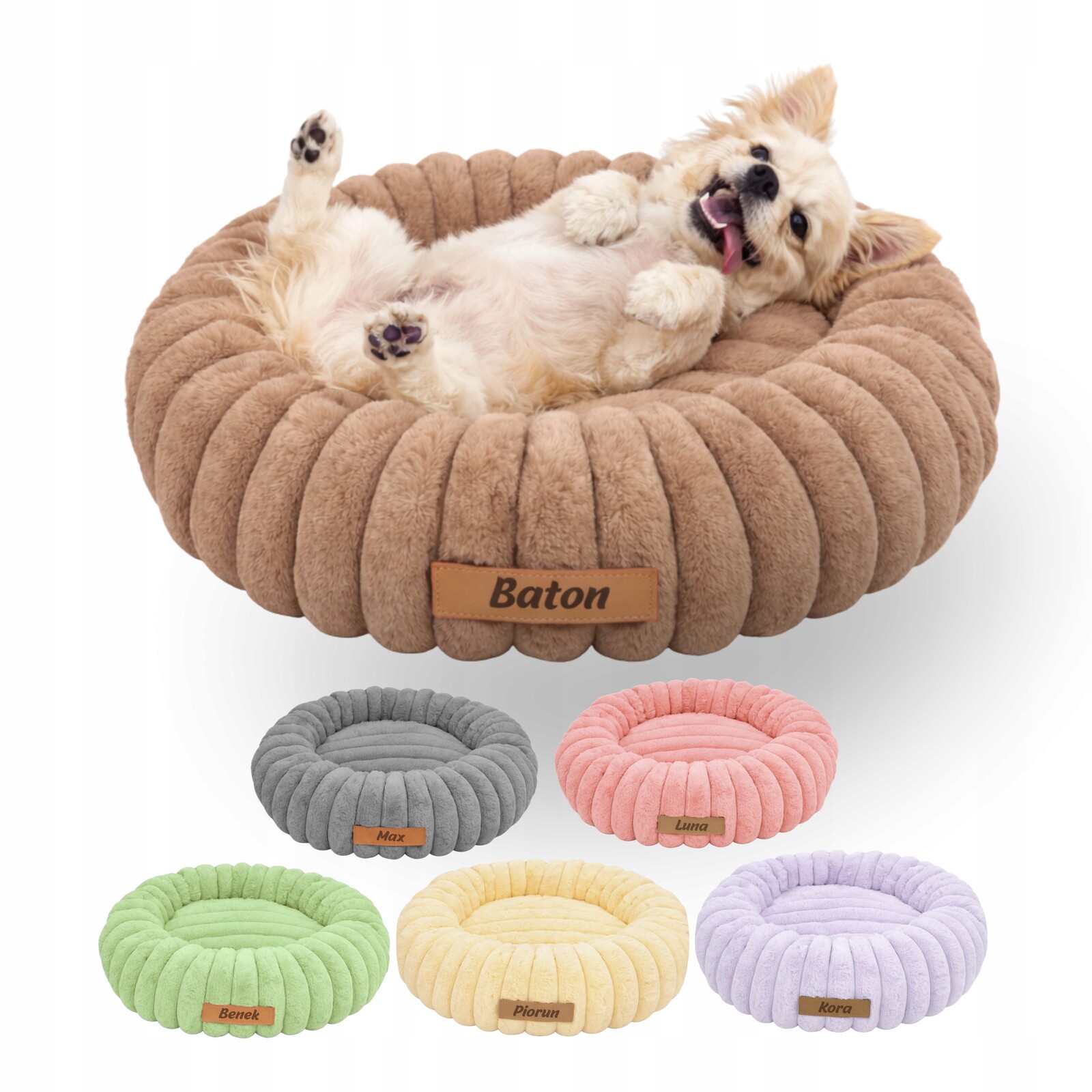 Pelíšek potah pro malého psa a kočku Polštář pohovka kotec Barvy 50 cm