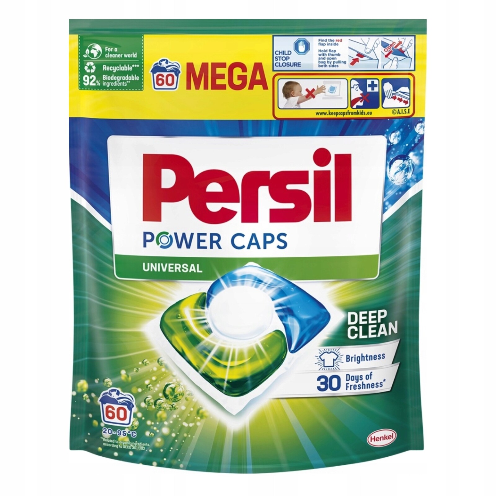 Persil Power Caps Universal kapsle na praní 60 ks