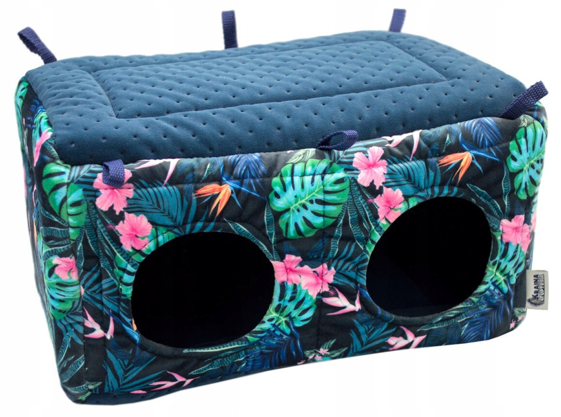 Dvojitý Domeček Pelíšek Pro Činčily Tropický Les Pro Hlodavce Velký