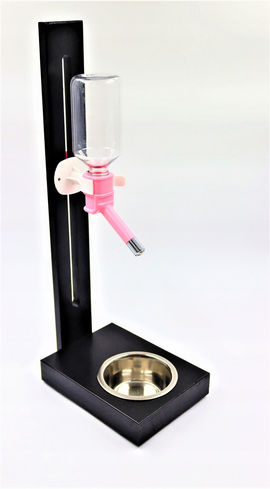 Stojan Černý Napáječka pro kočky psa Automatický dávkovač vody