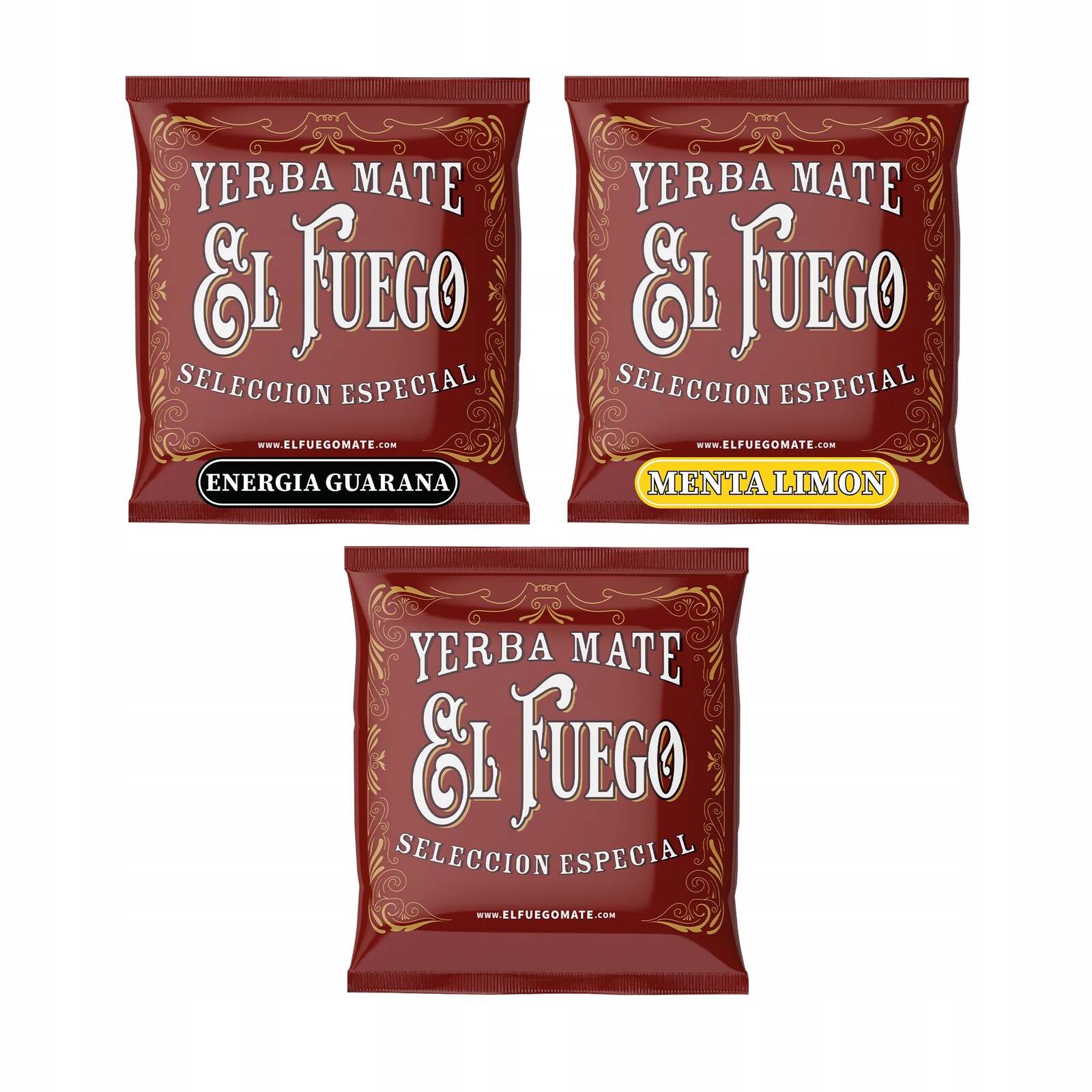 Všechny vzorky El Fuego