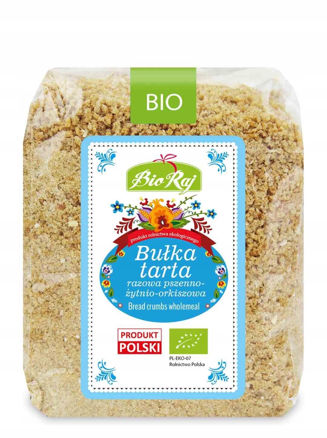 5x Bio Raj Strouhanka jednorázová Bio 250 g