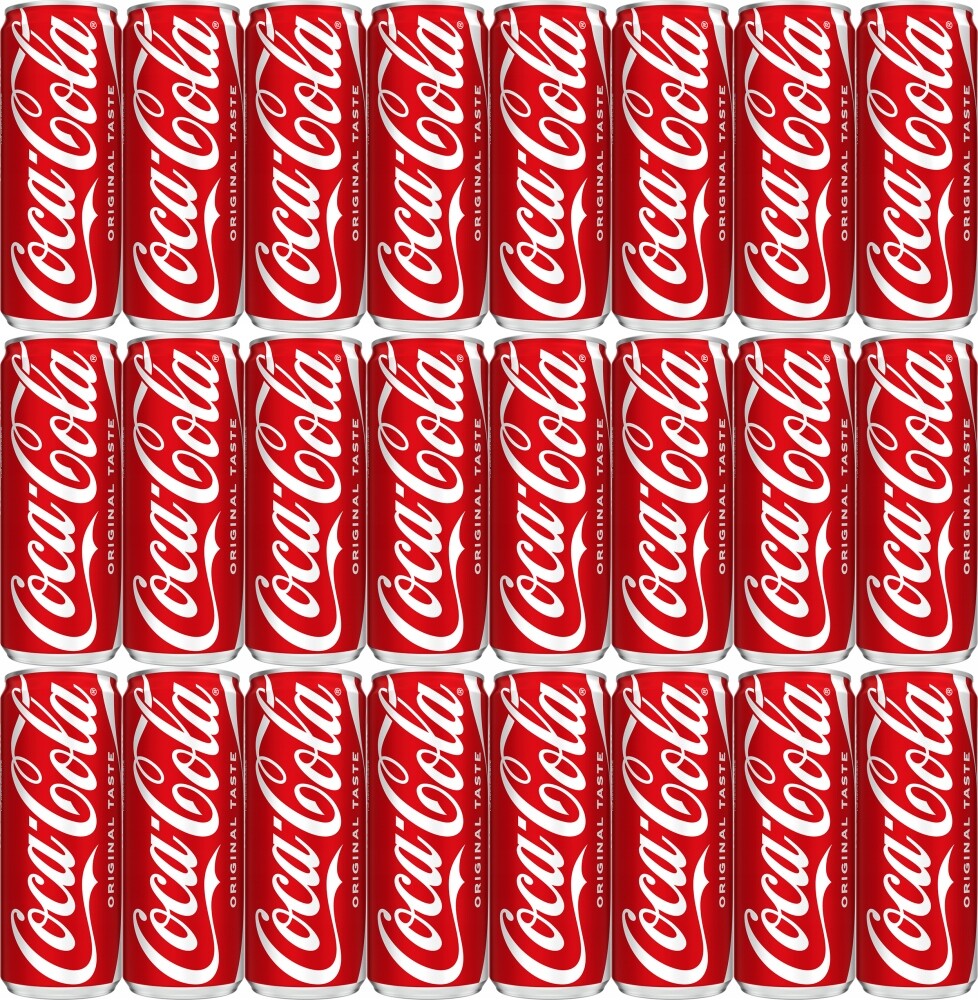 Sycený nápoj Coca-Cola, plechovka 330 ml