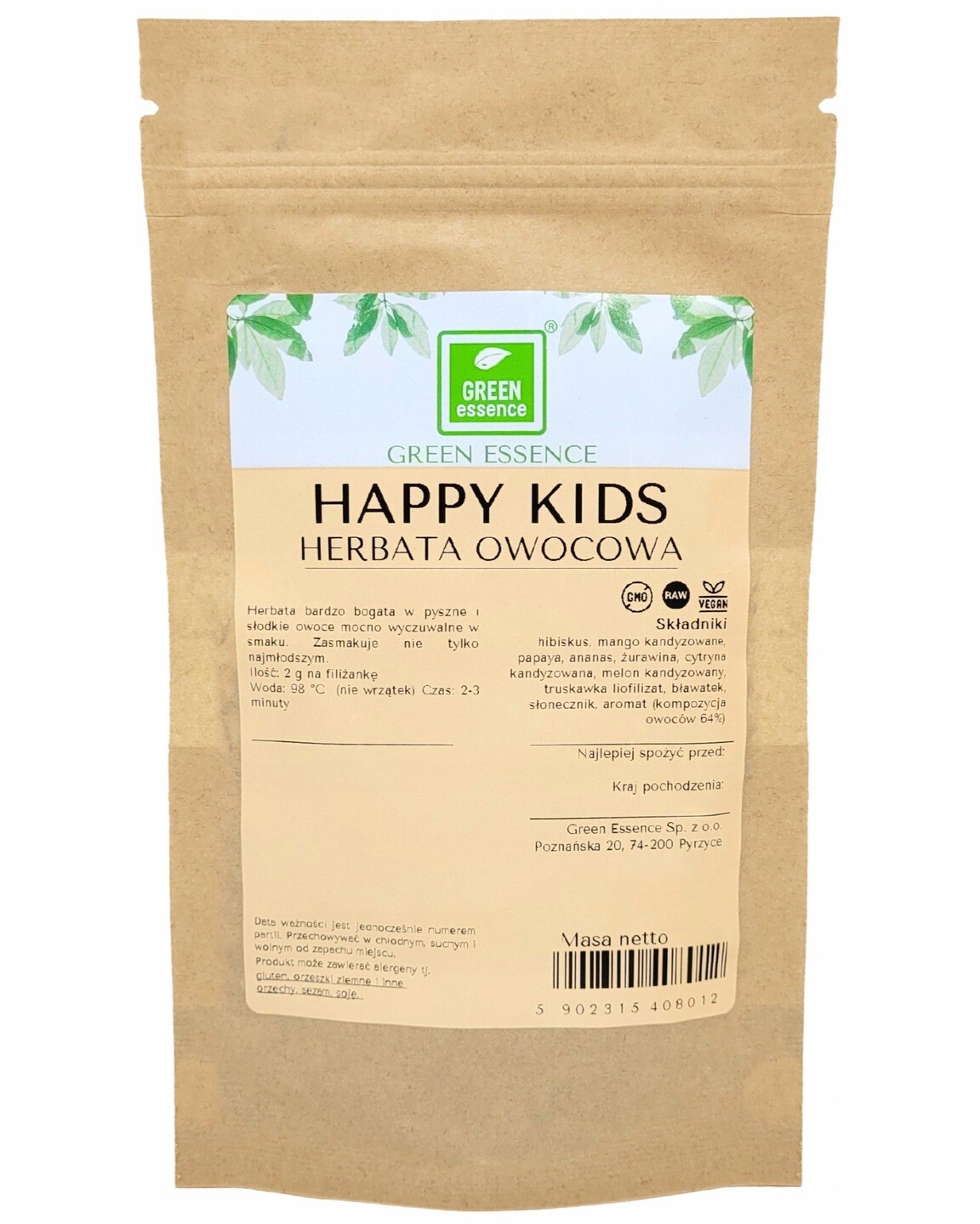 Green Essence Čaj 50 g pro děti i dospělé