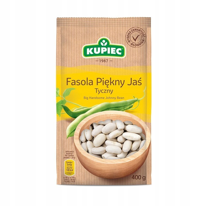 5x Fazole „krásný jasan“ tický (fólie) 400 g