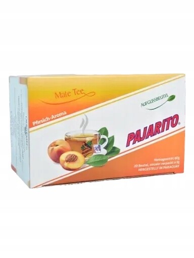 Pajarito v broskvových sáčcích 20x3 g