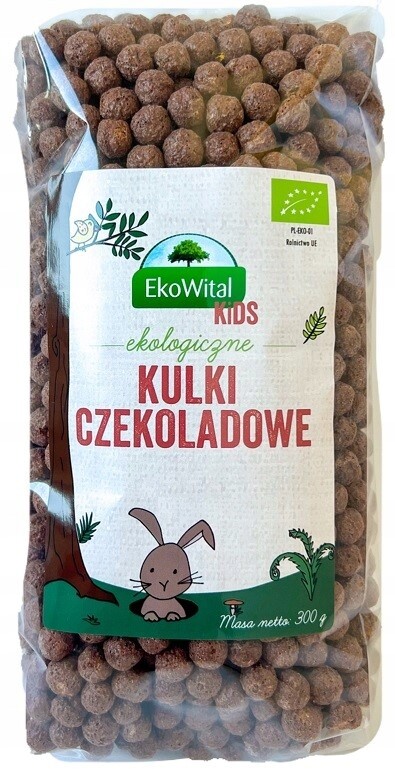 5 x Ekowital Čokoládové kuličky Bio 300 g