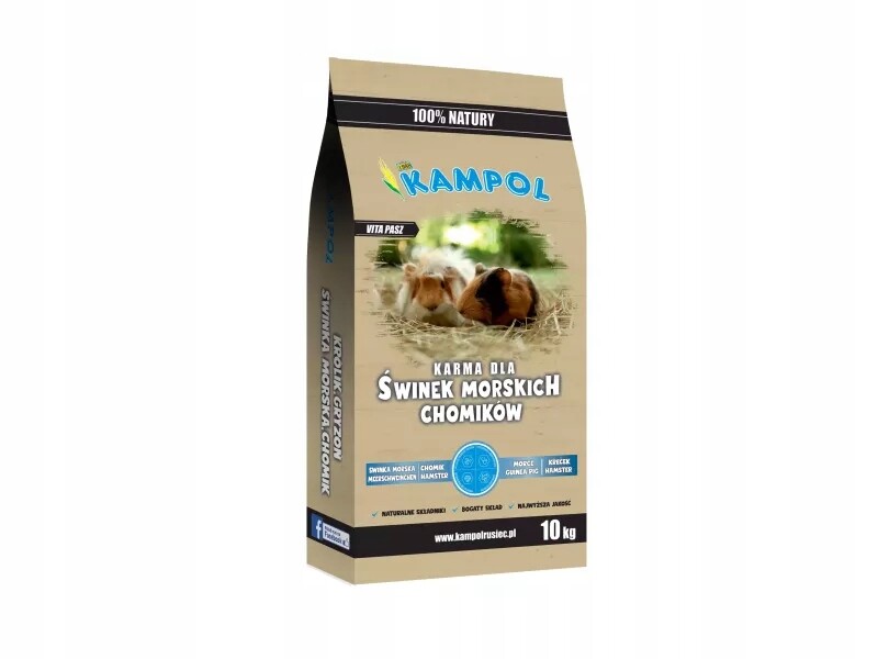 Kampol Krmivo pro králíky, morčata a křečky 10 kg